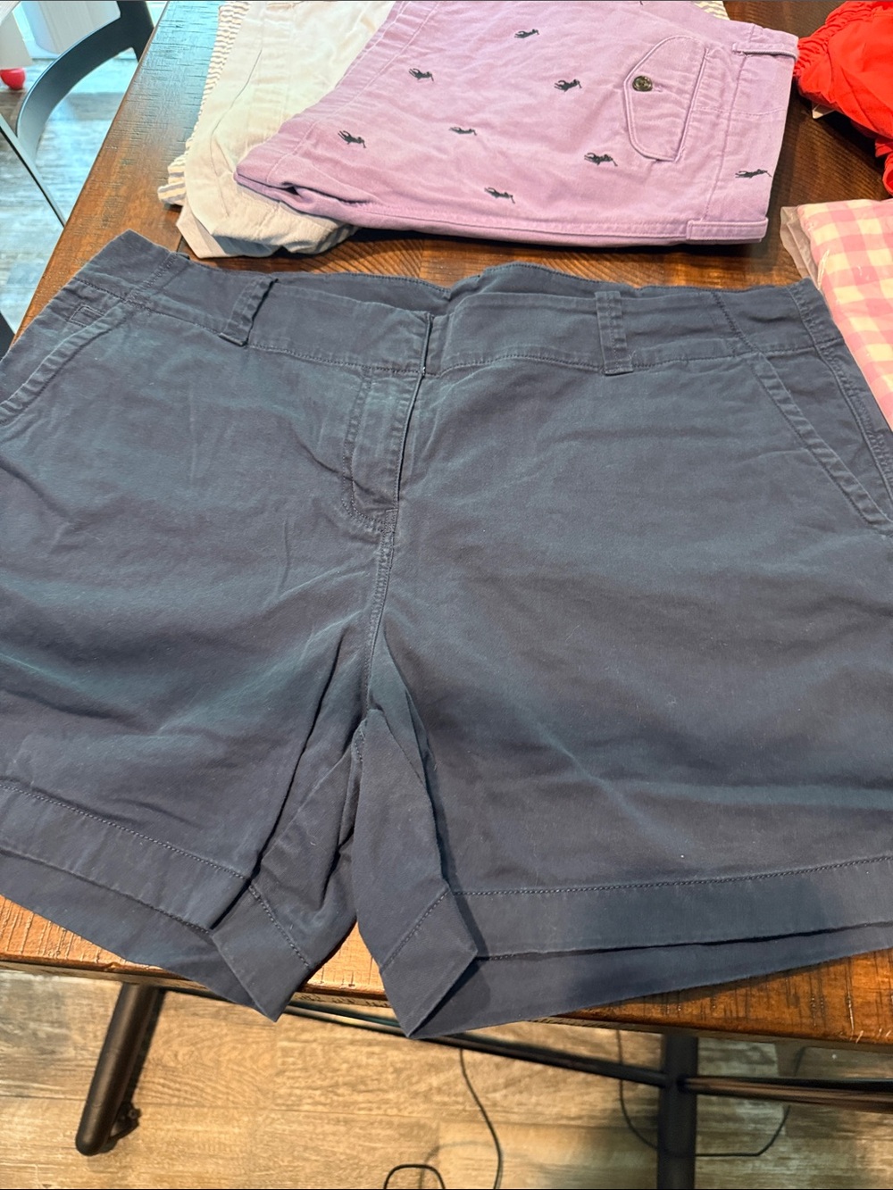 Vineyard Vines Navy Cotton Chino Shorts